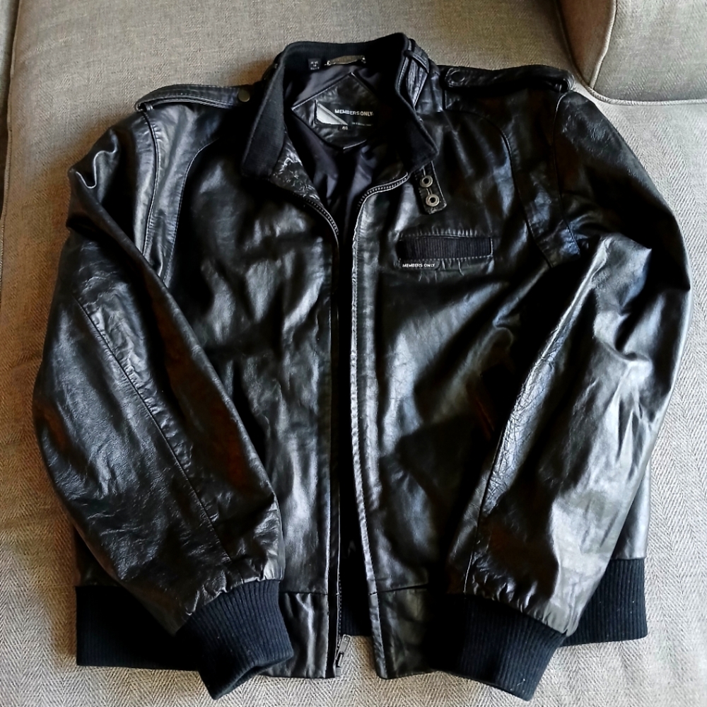 Vintage Members Only Bomber